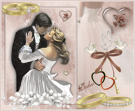 Картинки поздравления с днем свадьбы - свадьба, gif, открытки