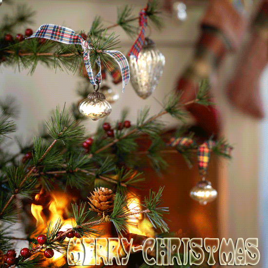 Открытки Merry Christmas - с Рождеством Христовым, gif, открытки