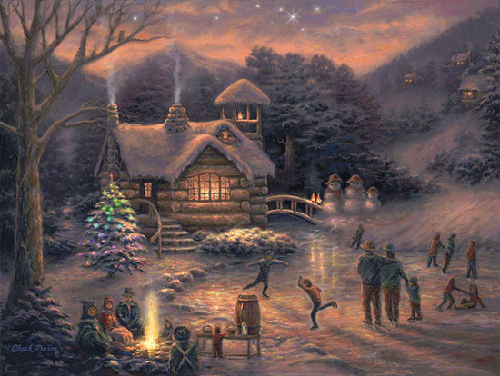 В ночь на Рождество - с Рождеством Христовым