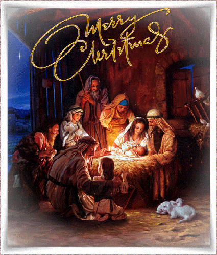 Merry Christmas. - с Рождеством Христовым, gif, открытки