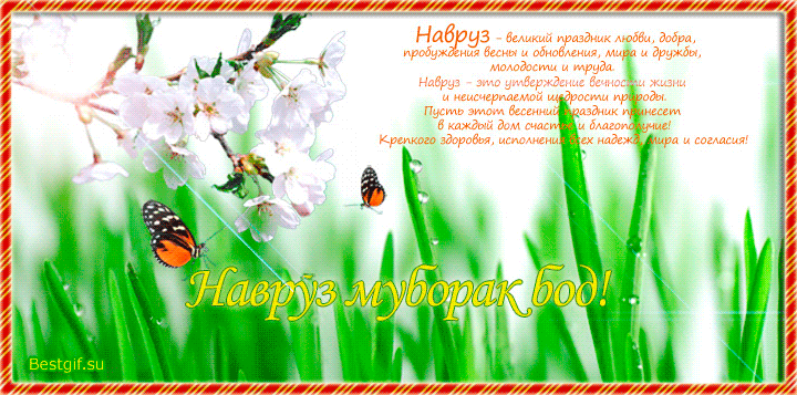 Картинка Навруз муборак бод!